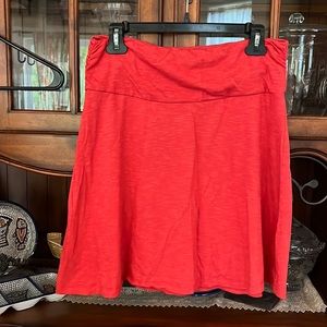 Horny Toad Orange Skirt